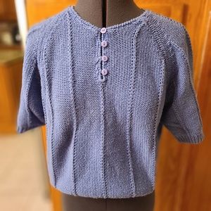 Yarnworks Sweater with Button Front large